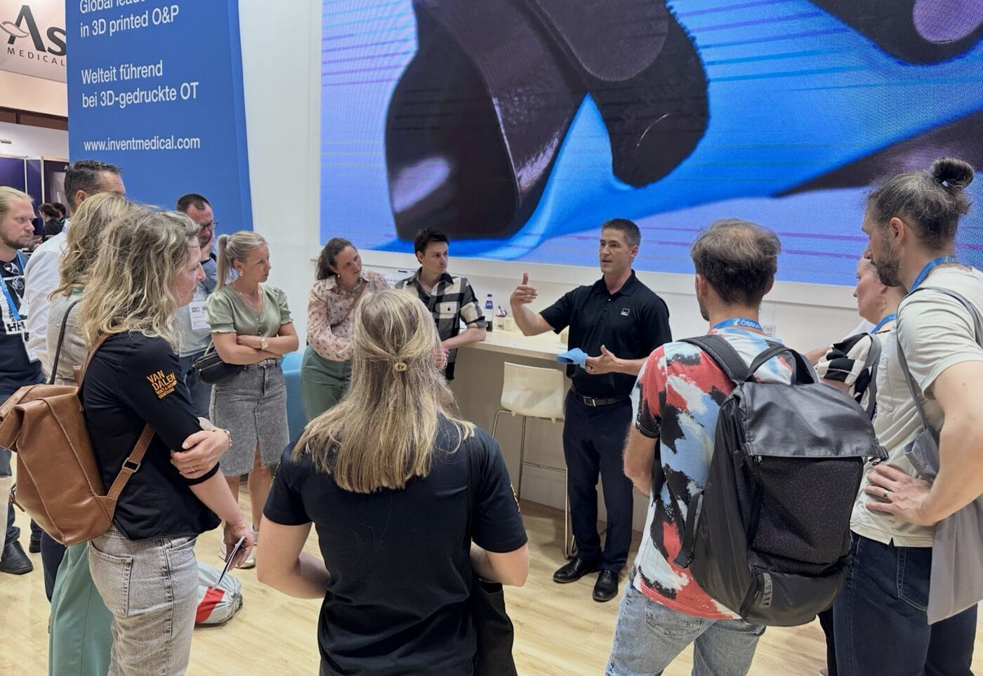 Booth presentation at previous OT World